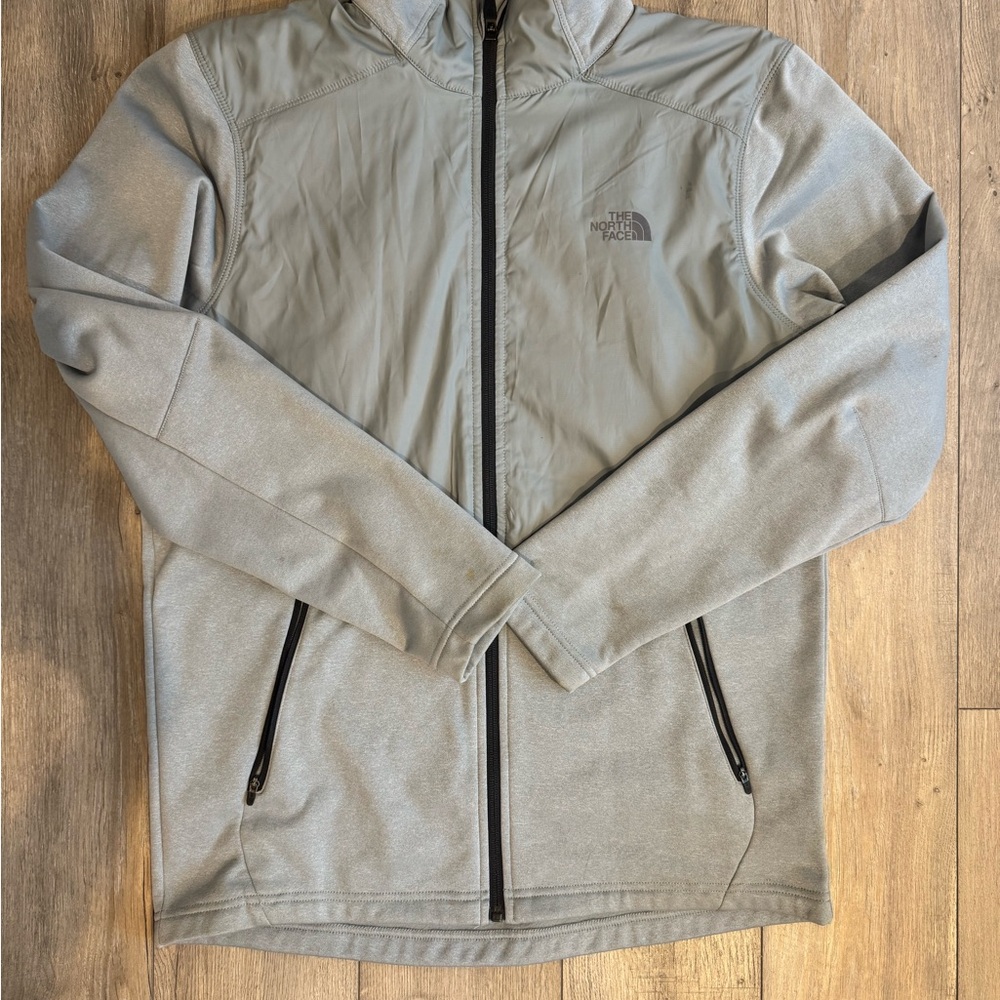 The North Face Gray Performance Jacket Lightweight Athletic Design